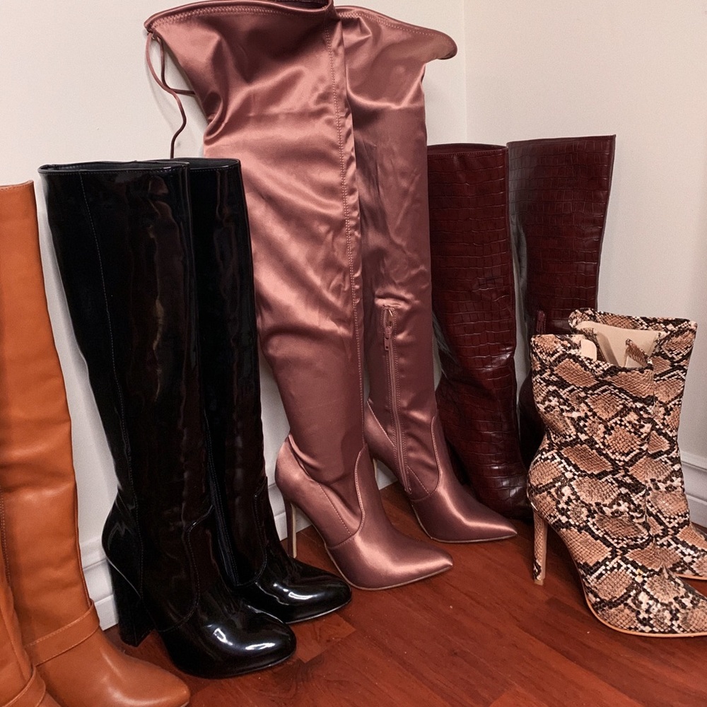 BOOTS ( JUSTFAB/ FASHIONNOVA). - Picture 4 of 6